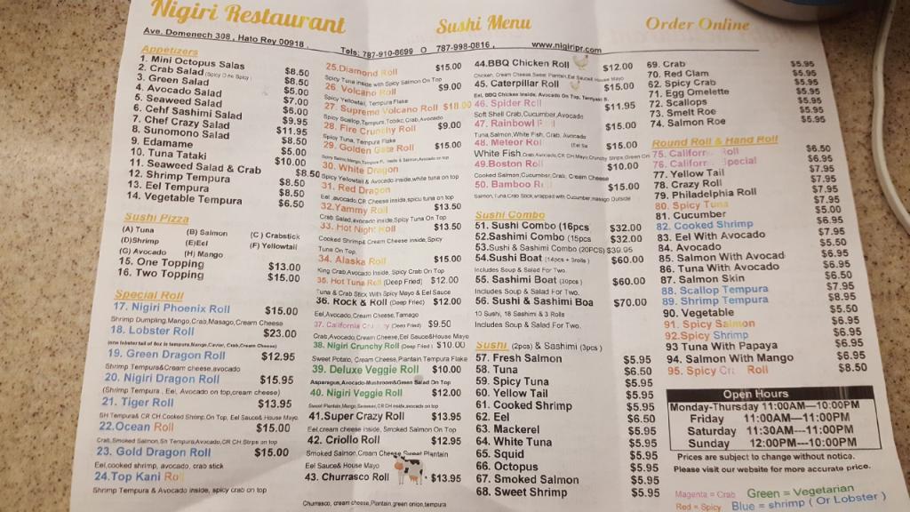 Menu Nigiri-2