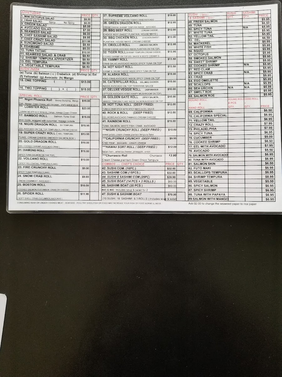 Menu Nigiri-8